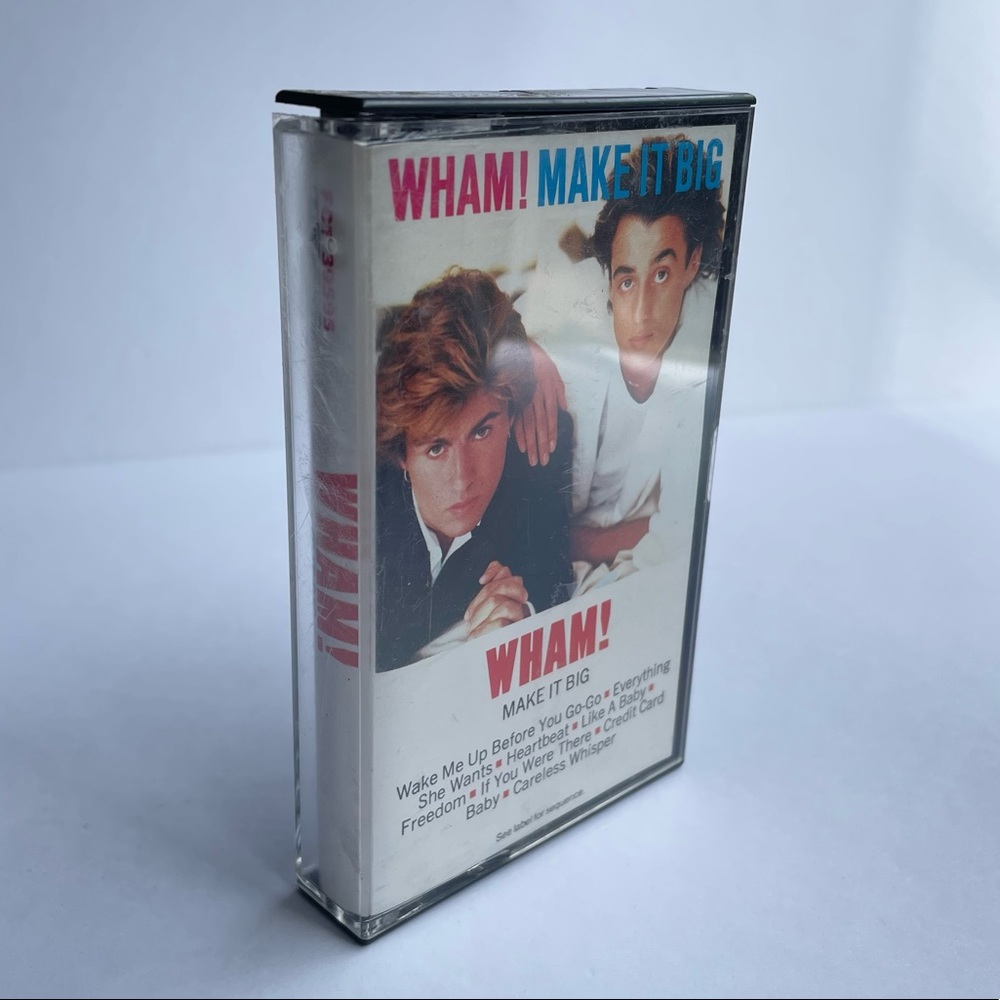 George Michael - WHAM! Make it big - Cassette Tape